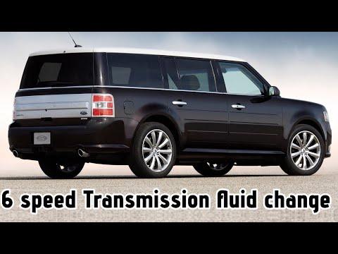 How to Change Transmission Fluid on a 2016 Ford Flex (6F50) Drain & Refill Guide