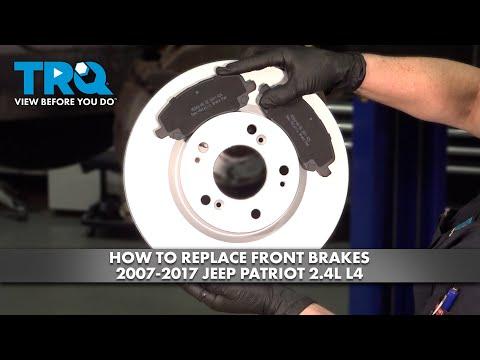 How to Replace Front Brakes 2007-2017 Jeep Patriot 2.4L L4