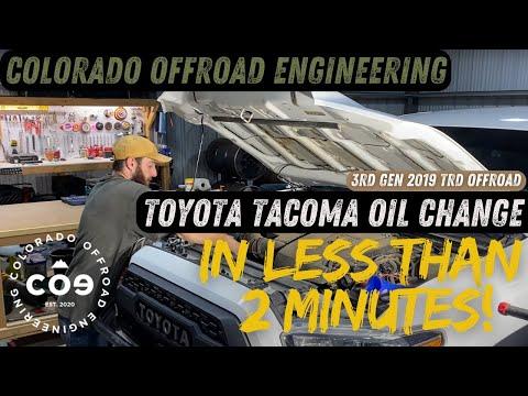 How to Change the Oil on a Toyota Tacoma (Fast &amp; Easy DIY in Under 2 Minutes!)
