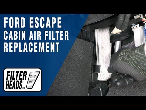 How to Replace Cabin Air Filter 2019 Ford Escape | AQ1211