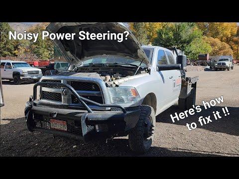 FIXED : 4th Gen Ram Cummins Power Steering Pump Replacement