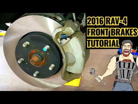 2016 RAV-4 FRONT BRAKES TUTORIAL