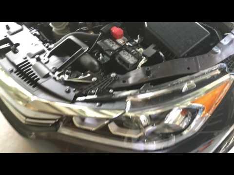 2013-2017 Honda Accord Headlight Bulb Replacement DIY EASY