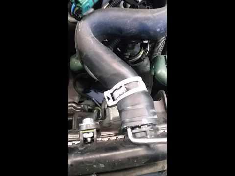 Radiator hose removal