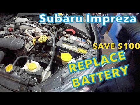 Replace Battery on Subaru Impreza (DIY) you can save $100