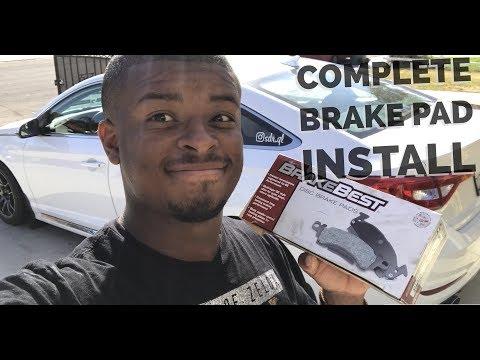 Brake Pad Install - 2016 Hyundai Sonata