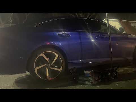 2019-2022 Honda Accord Rear brake   Pads and rotors replacement (with electronic parking brake)
