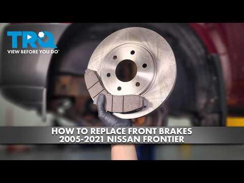 How to Replace Front Brakes 2005 2021 Nissan Frontier
