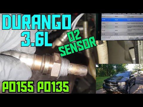How to replace the O2 sensors on a Dodge Durango 3.6L bank 1 and 2 upstream