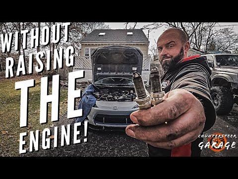 How to Replace Spark Plugs on a 2017-2020 Toyota 86 (FA20) — Tight Access Engine-Lift Guide