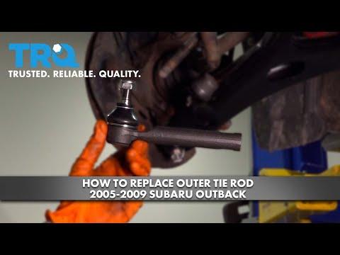 How to Replace Outer Tie Rod 2005-2009 Subaru Outback