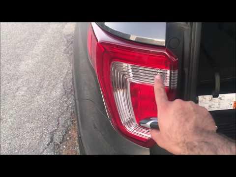 How to Replace Rear Turn Signal Bulbs on a 2018 Ford Explorer (Tail Lamp Removal)