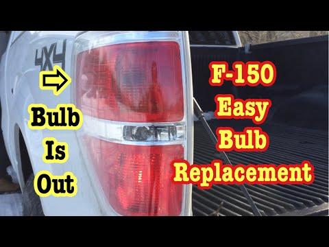 Ford F-150 Rear Signal Bulb Replacement 2009 - 2014