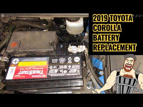 2019 - 2024 TOYOTA COROLLA 2.0L BATTERY REPLACEMENT - 2019 2020 2021 2022 2023 2024