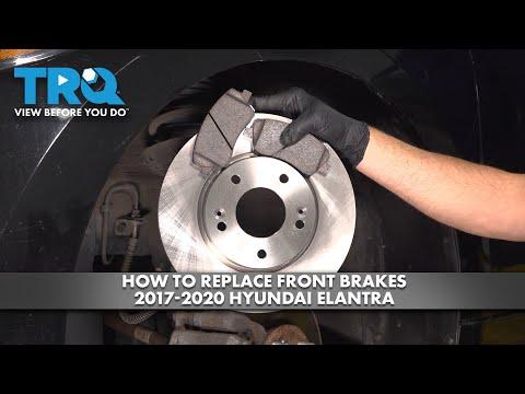 How to Replace Front Brakes 2017-2020 Hyundai Elantra
