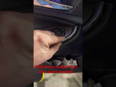 How to Replace the Front Window Regulator on a 2018 Chevrolet Malibu (Driver/Passenger)