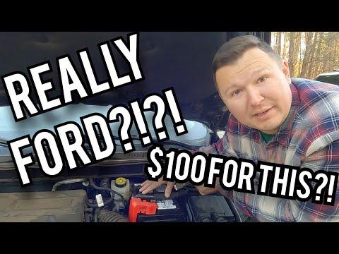 2020+ ESCAPE BATTERY Change | How to CHANGE Ford BATTERYs | Don't WASTE your MONEY!