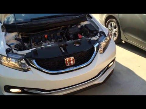 How to Replace Headlight Bulbs on a 1988-2015 Honda Civic (Low Beam H11 & High Beam 9005) (Trim: EX-L | Body: Sedan)