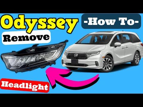 How to Replace LED Headlight Assemblies on a 2018-2021 Honda Odyssey (Both Sides) (Trim: Elite | Body: Mini Passenger Van)