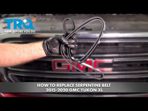 How to Replace Serpentine Belt 2015-2020 GMC Yukon XL