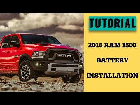 How to Install a 2016 Ram 1500 Battery | Step by Step