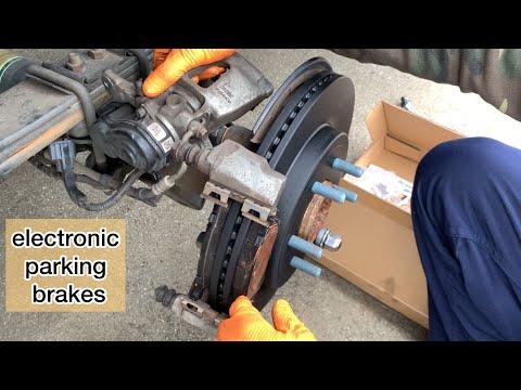 2015-2020 Ford F-150 rear brake pads and rotors replacement (with electronic parking brakes)