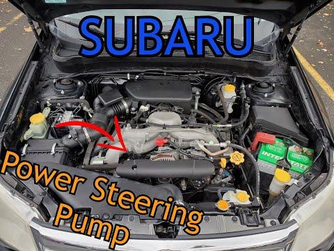 How to Replace the Power Steering Pump on a 2013 Subaru Forester