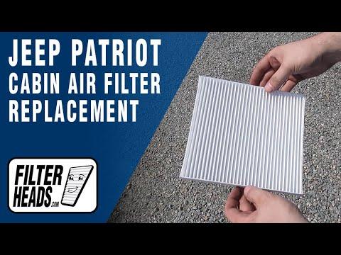 How to Replace Cabin Air Filter 2016 Jeep Patriot | AQ1126