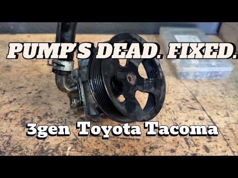 Toyota Tacoma Power Steering Pump Replacement (3rd Gen)| 