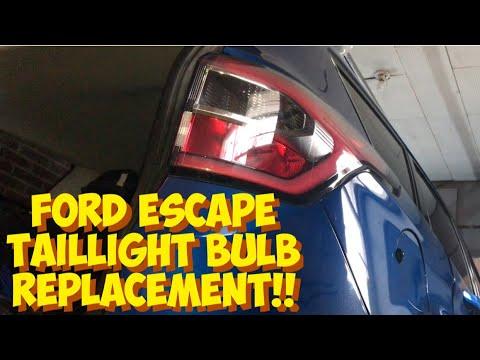 How to Replace Both Tail Light Bulbs on a 2013-2024 Ford Escape
