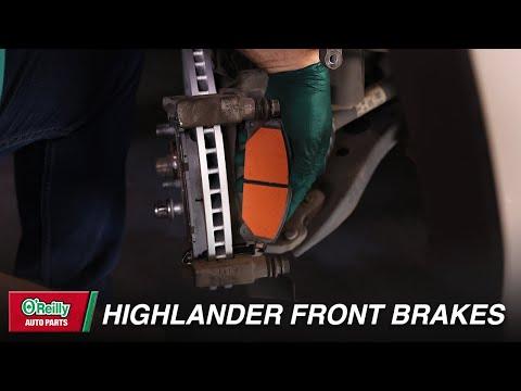 How To: Change the Front Brakes in a 2014 to 2019 Toyota Highlander