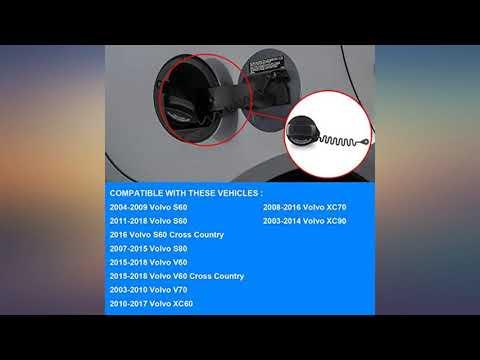 Gas Cap, Fuel Cap Replace 31392044 Compatible with Volvo - 2004-2009 2011-2018 S60, review