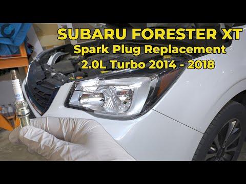 Subaru Forester XT 2.0 Spark Plug Replacement (2014 - 2018)