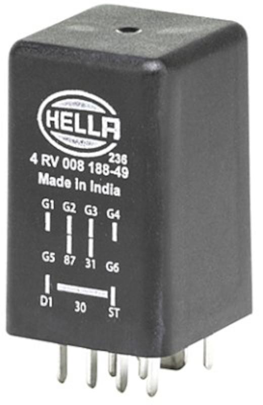 HELLA Diesel Glow Plug Relay 008188491