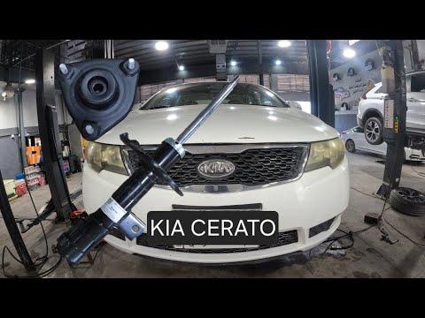 replacing front shock absorber - strut mount ... kia cerato 2012-2018 ( torque specs )