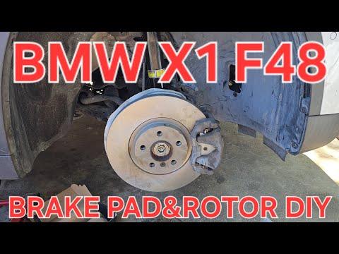 How to Replace Front Brake Pads & Rotors on a 2016-2022 BMW X1 (DIY Guide)
