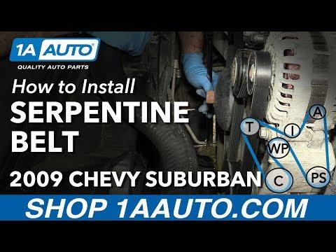 How to Replace the Serpentine Belt on a 2000-2008 Chevrolet Suburban 1500 (Engine: V8 5.3L)