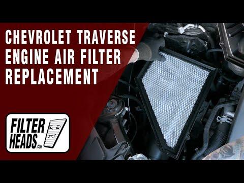 How to Replace the Engine Air Filter on a 2018-2026 Chevrolet Traverse (Engine: V6 3.6L)