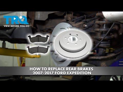 How to Replace Rear Brake Pads and Rotors on a 2010-2017 Ford Expedition