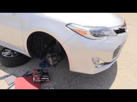 Toyota Avalon Brake pad Change-Same for years 2013 to 2018