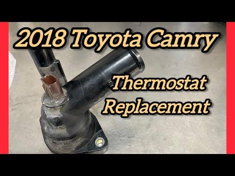 2018 Toyota Camry SE thermostat replacement