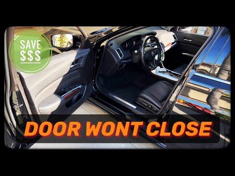 Acura TLX Door Won't Close How To Replace Door Lock Actuator 2015 - 2017