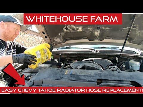 Chevy Tahoe Radiator Hose Replacement DIY