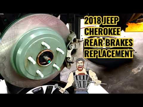 How to Replace Rear Brake Pads and Rotors on a 2014-2023 Jeep Cherokee (EPB Service Mode)