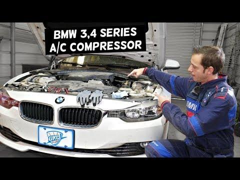 How to Replace the A/C Compressor on a 2013-2017 BMW X3 (Evacuate & Recharge) (Trim: sDrive28i | Engine: Inline 4 2.0L | Body: Sport Utility)