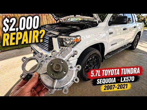 How to Replace the Water Pump on a 2007-2021 Toyota Tundra 5.7L V8 (Trim: Limited | Engine: V8 5.7L)
