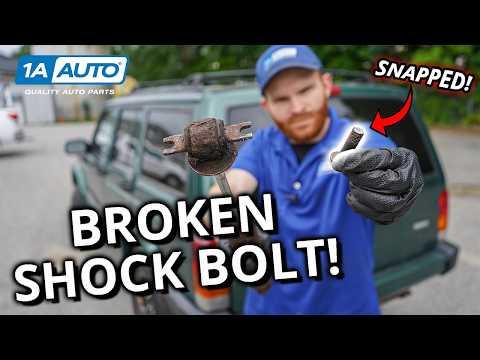Broke a Bolt While Replacing Shocks on Your Truck or SUV? Try These Tips!
