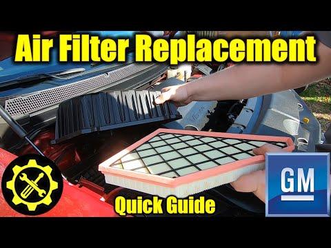 How to Replace the Engine Air Filter on a 2018-2026 Chevrolet Traverse (DIY Guide) (Engine: V6 3.6L)