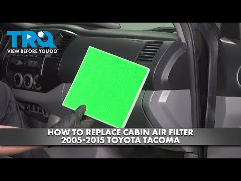 How to Replace Cabin Air Filter 2005-2015 Toyota Tacoma