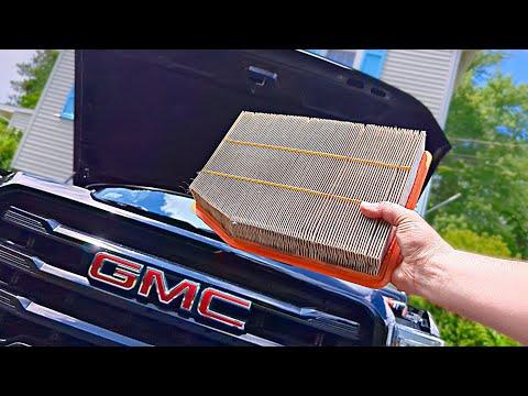 How to Replace the Engine Air Filter on a 2019 GMC Sierra 1500